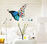 Красива декоративна наклейка Метелики, фото 2