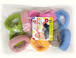 Гумки для волосся набір 12 шт