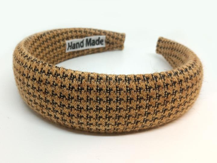 Обруч на голову широкий трикотажний, фото 1