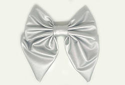 Модна заколка автомат з еко шкіри Бант