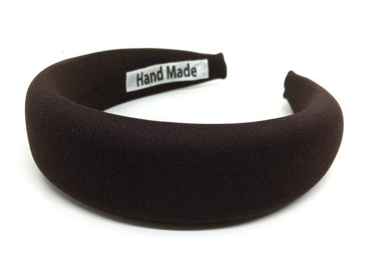 Обруч на голову коричневий жіночий, фото 1