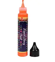 3D-гель "Santi""glossy Liquid Point" оранжевый №742118