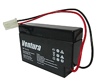 Аккумуляторная батарея 0,8 А/ч 12В, АКБ Ventura GP 12-0,8 для фонарика