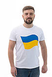 Чоловіча патріотична футболка з прапором України, фото 6