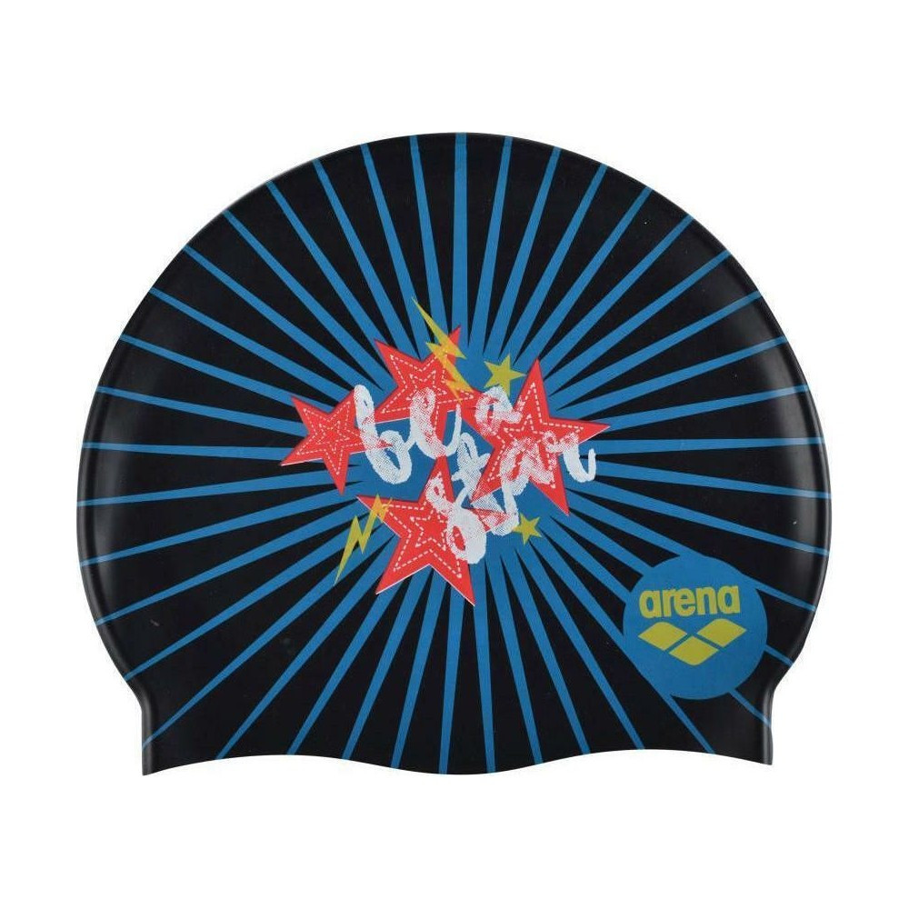 Купить ARENA ШАПОЧКА СИЛІКОНОВА JUNIOR PRINT VIBES BLACK, цена 350 ...