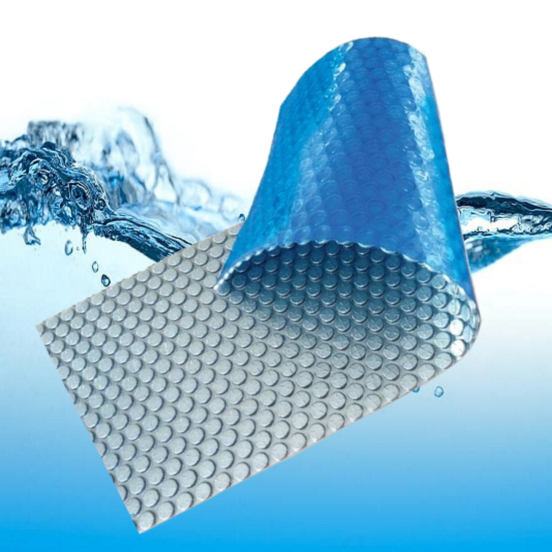 Солярна плівка для басейну AquaViva Platinum Bubble | Теплозберігаюче покриття