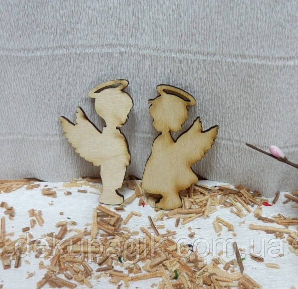 Підвіска Янголятко дівчинка 7см (арт581), фото 1