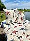 Гобеленова скатертина на стіл Морський світ, фото 3