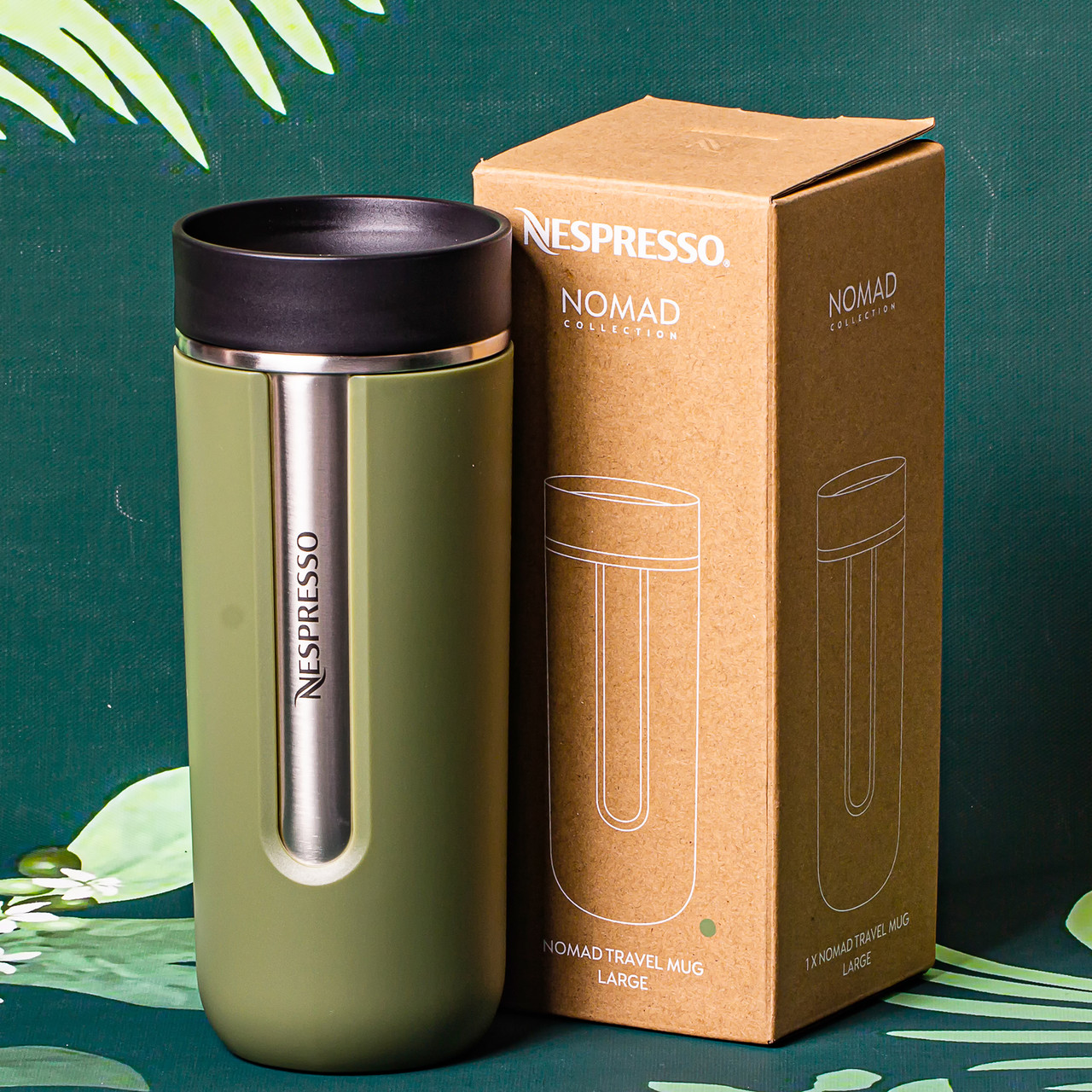 Термокухоль Nomad Travel Mug Large Green 540 мл зелений