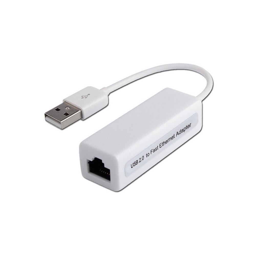 Мережевий адаптер USB 2.0 - RJ-45 LAN 100M TRY NET KY-SR9900 білий новий Гар.12міс!
