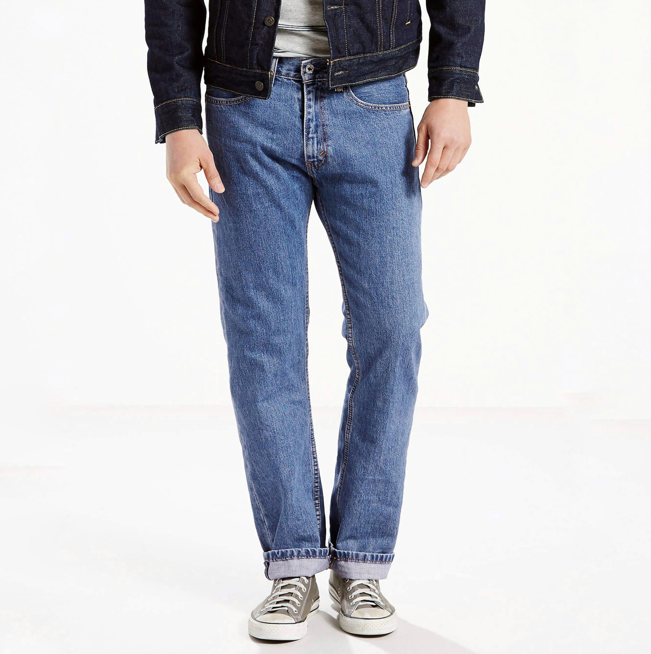 Джинси Levis 505 Medium Stonewash Блакитний