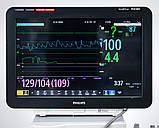 Б/У Монітор пацієнта Philips IntelliVue MX800 Patient Monitor + Philips IntelliVue X2 Used, фото 4