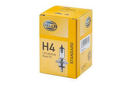 Лампочка галогенна H4 Light H4 12 V 60/55 W P43t-38 (1 шт.) (Пр-во HELLA)  8GJ002525131