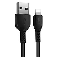 Кабель зарядки и синхронизации Hoco X20 USB - Lightning | 2м | 2.1А | черный