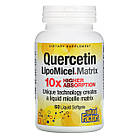 Natural Factors, кверцетин LipoMicel Matrix, 60 капсул з рідиною