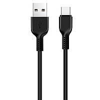 Кабель для зарядки и синхронизации Hoco X20 USB - Type C | 3A | 2 м | черный