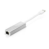 Мережевий адаптер USB 3.0 - RJ-45 LAN 1000M (Gigabit) TRY NET RTL8153 новий сірий Гар.12мес!, фото 3