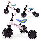 Біговел дитячий велосипед від 2 років з педалями / Каталка велобіг для дівчаток Kidwell 3в1 PICO Flower, фото 2