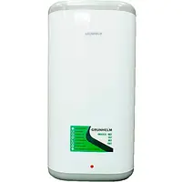 Бойлер 80 л Grunhelm GBH I-80EA DD FLAT сухий ТЕН - 2 шт, плоский, нержавіючий бак