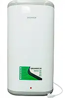 Бойлер 80 л Grunhelm GBH I-80EA DD FLAT сухий ТЕН - 2 шт, плоский, нержавіючий бак