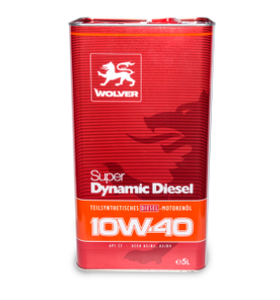 Моторне масло WOLVER Super Dynamic Diesel 10w40