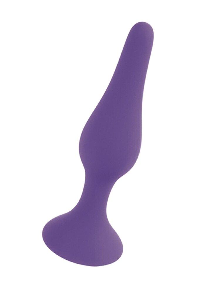Анальний плаг Silicone Plug Purple - Large, BS6400090