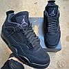 Кросівки Nike Air Jordan 4 Retro Black Cat - CU1110-010, фото 2