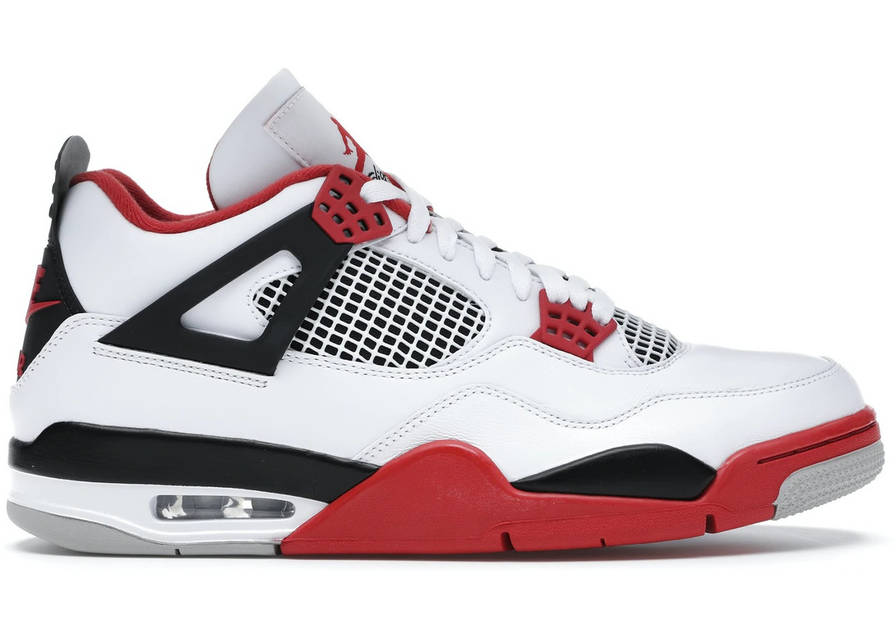 Кроссовки Nike Air Jordan 4 Retro Fire Red - DC7770-160, цена