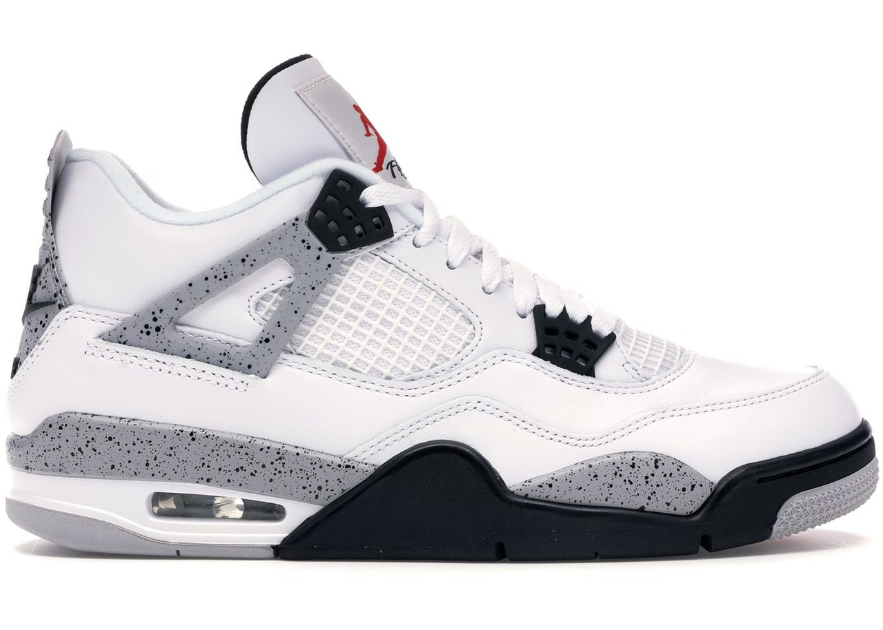 Кросівки Nike Air Jordan 4 Retro White Cement - 840606-192