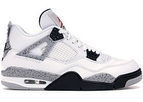 Кросівки Nike Air Jordan 4 Retro White Cement - 840606-192