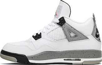 Кросівки Nike Air Jordan 4 Retro White Cement - 840606-192, фото 2