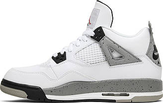 Кросівки Nike Air Jordan 4 Retro White Cement - 840606-192, фото 3
