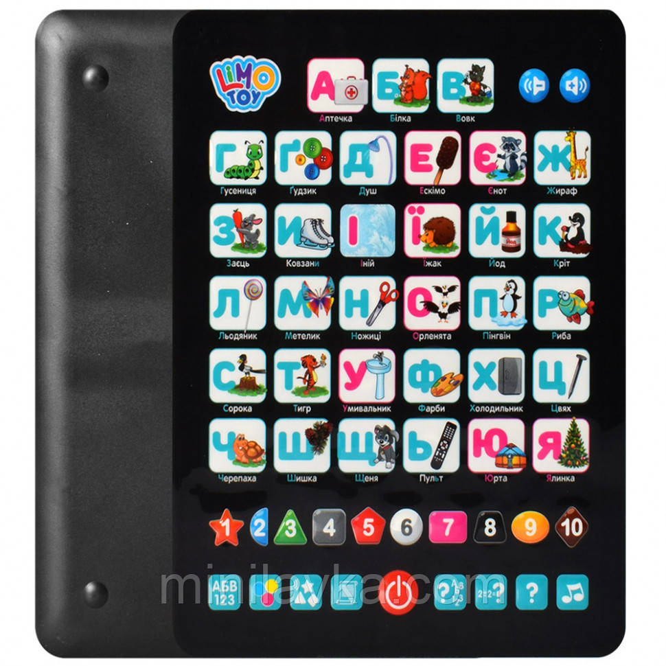 Дитячий планшет "Азбука" SK 0019 на укр. мові MiniLavka