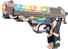 Пістолет світлозвуковий Desert Eagle в наборі з гранатою — MegaLavka