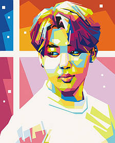 Картина по номерам. Art Craft "Jimin. Art Prints" 40x50 см 10269-AC - MegaLavka