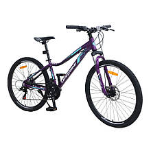 Велосипед взрослый 2-х колёсный 26" A212606 LIKE2BIKE Ultra 2.0, фиолетовый