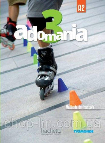 Adomania 3 Livre de l'eleve + DVD-ROM: A2 / Підручник, фото 1