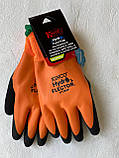 Водонепроникні робочі рукавички з підкладкою, дуже теплий розмір М, фото 2