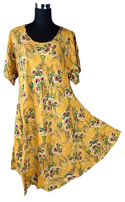 Сукня кльош середньої довжини XL - XXXL (C4322), фото 1