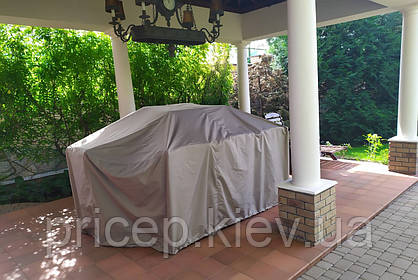 Pokrowce na meble zewnętrzne. zabezpieczenie mebli na gurbell, taras, werandę