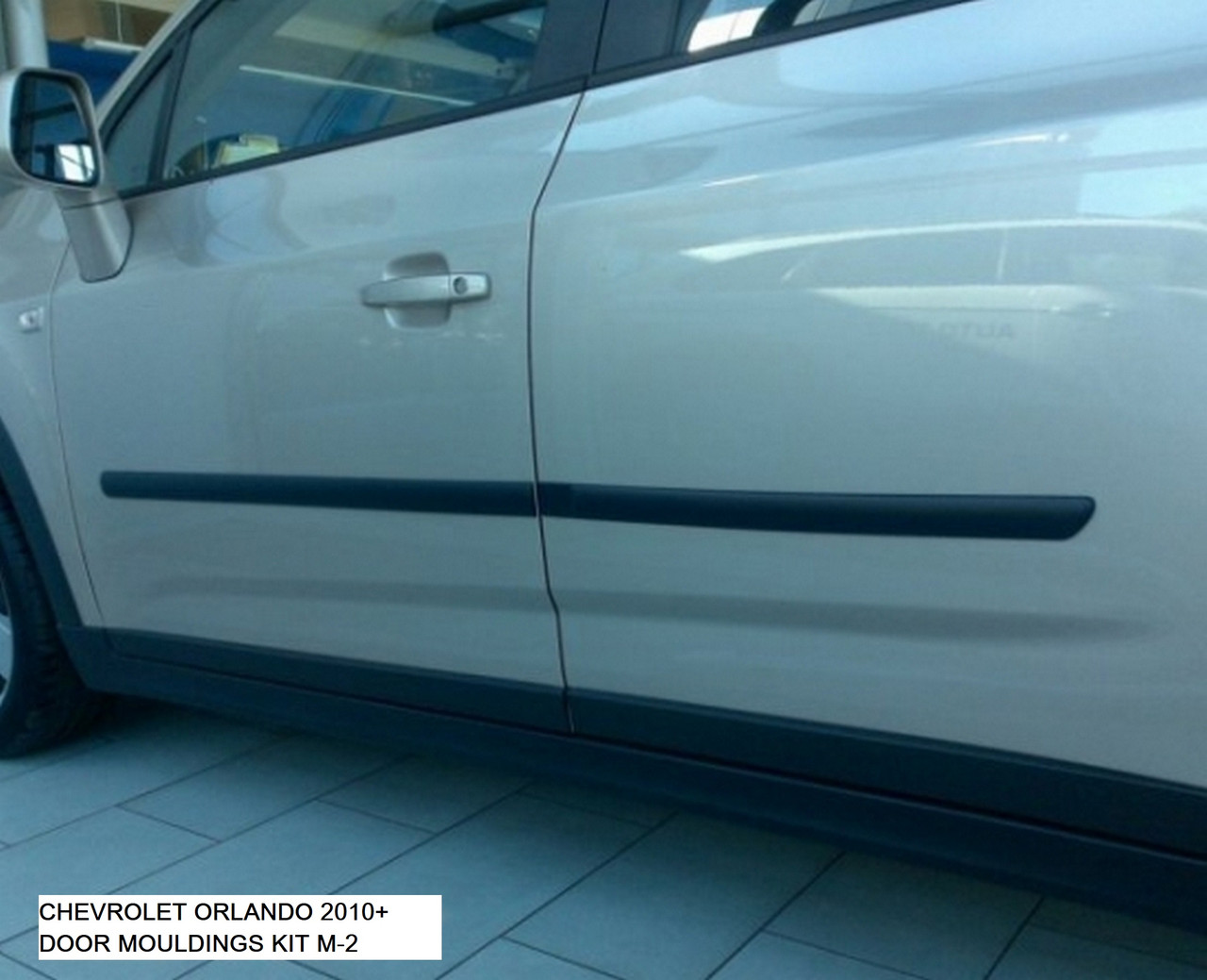 Молдинги на двери для Chevrolet Orlando 2010+, фото 2