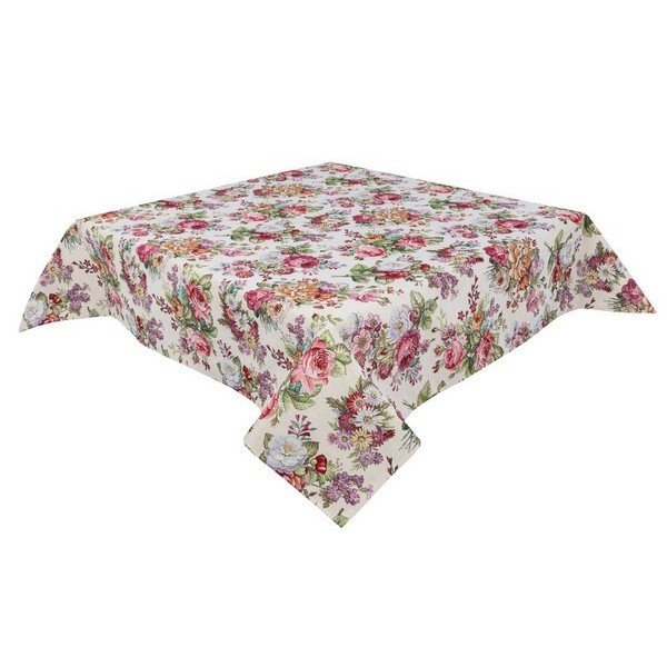 Гобеленова скатертина на стіл LiMaSo Букет квітів EDEN1175, фото 1