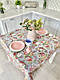 Гобеленова скатертина на стіл LiMaSo Фарби кольорів EDEN1175GR, фото 6