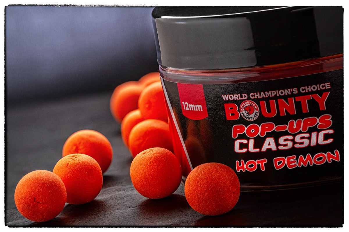 Плаваючі бойли поп-ап BOUNTY CLASSIC HOT DEMON 10 мм