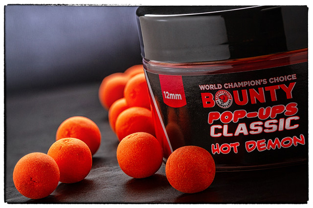 Плаваючі бойли поп-ап BOUNTY CLASIC HOT DEMON 12 мм