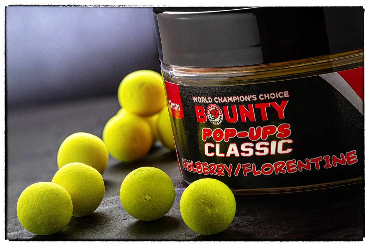 Плаваючі бойли поп-ап BOUNTY CLASSIC MULBERRY FLORENTINE 8 мм