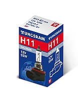 Автолампи Н11 Tungsram Standart 12 V 55 W PGJ19-2 картонне паковання (Угорщина)