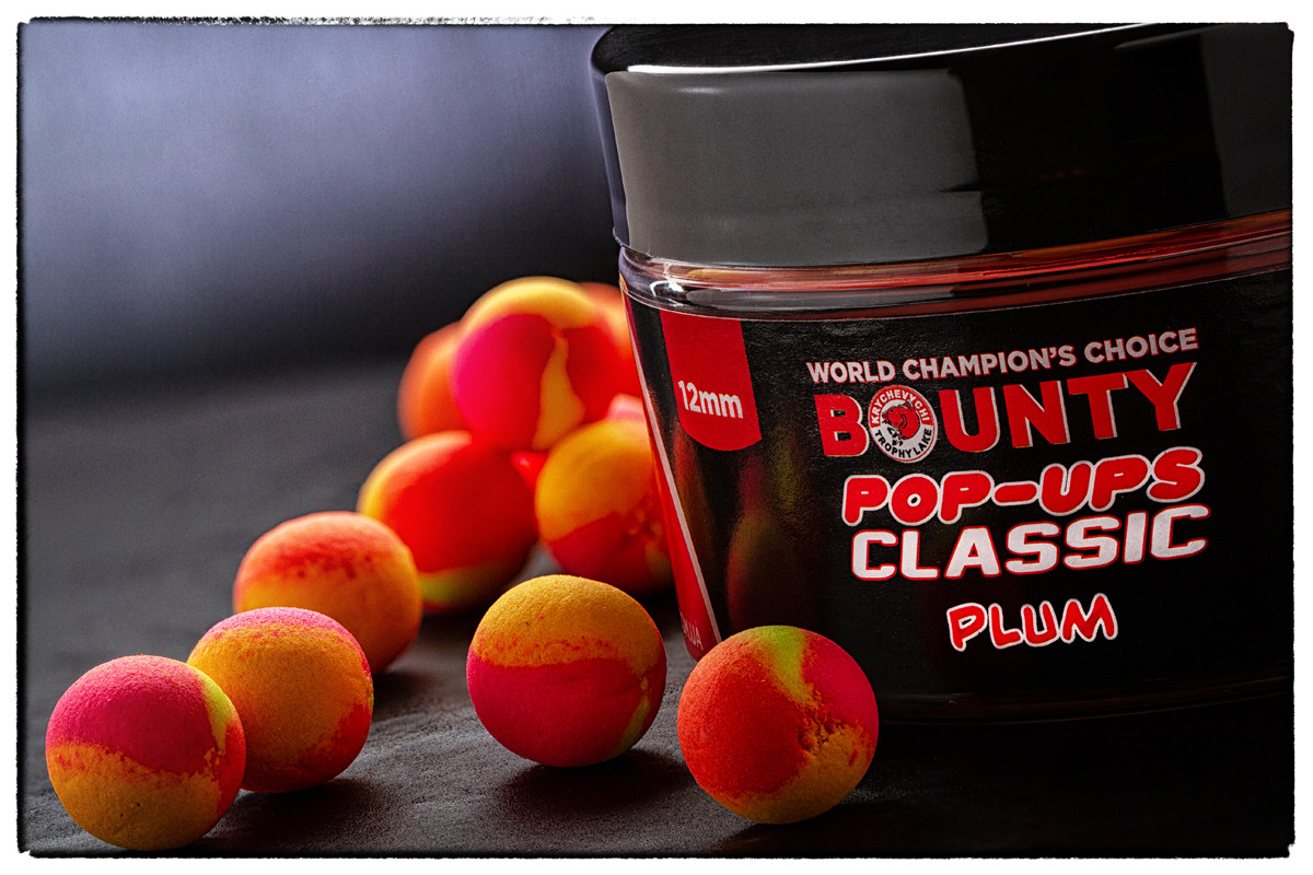 Плаваючі бойли поп-ап BOUNTY CLASSIC PLUM 10 мм