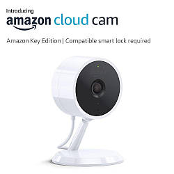Камера відеоспостереження Amazon Cloud Cam (Key Edition) Внутрішня Wi-Fi, працює з Alexa