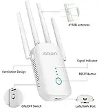 Підсилювач Вай Фая WiFi репітер Розширювач діапазону WiFi JOOWIN 2,4 ГГц та 5,8 ГГц, фото 5